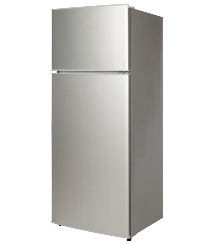 210l Double Door Refrigerators Top Freeze Up Freezer Down Refrigerator