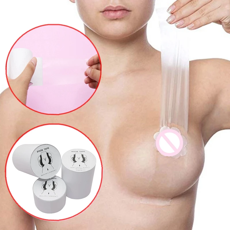 Matte Transparent Breast Lift Tape Fashion
