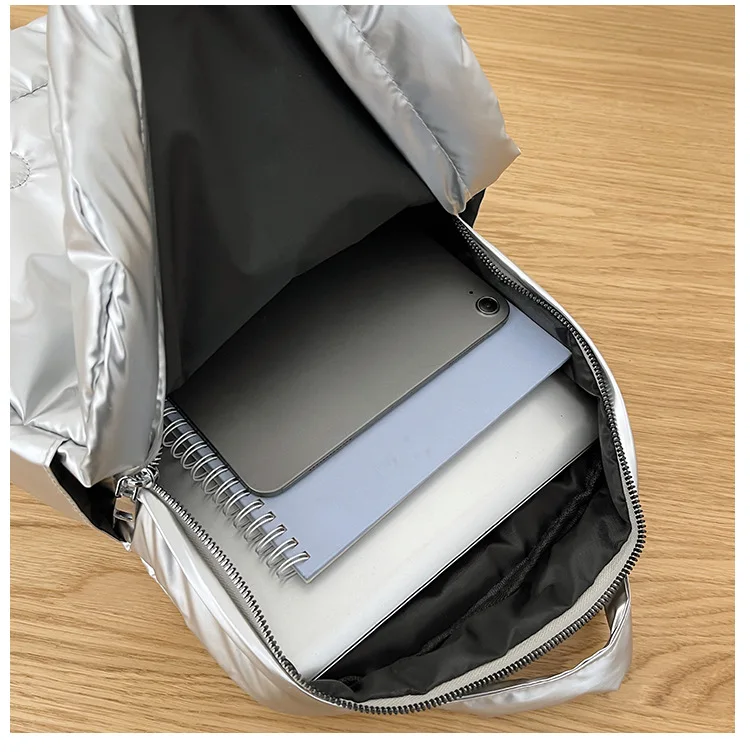 [LOW CLASSIC] / ☆ 23FW DRAWSTRING PADDED BACKPACK / SILVER Amazon.com | New Balance Drawstring Backpack, Small Gym