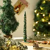 1 vert de Noël avec bordure dorée