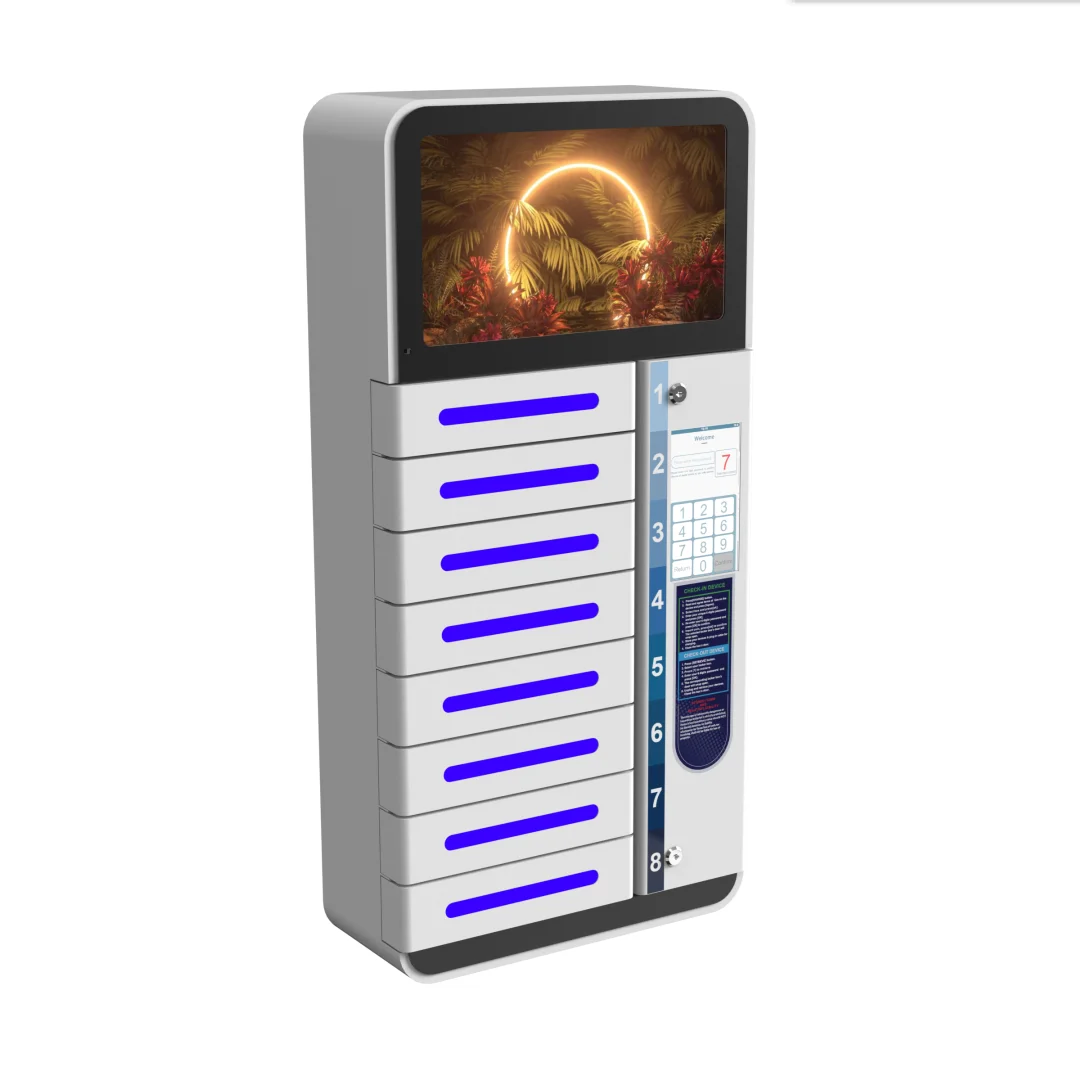 Digital Locker Cell Phone Charging Machines Mobile Phone Charge Stations Kiosk Electric PD Fast Charging Locker