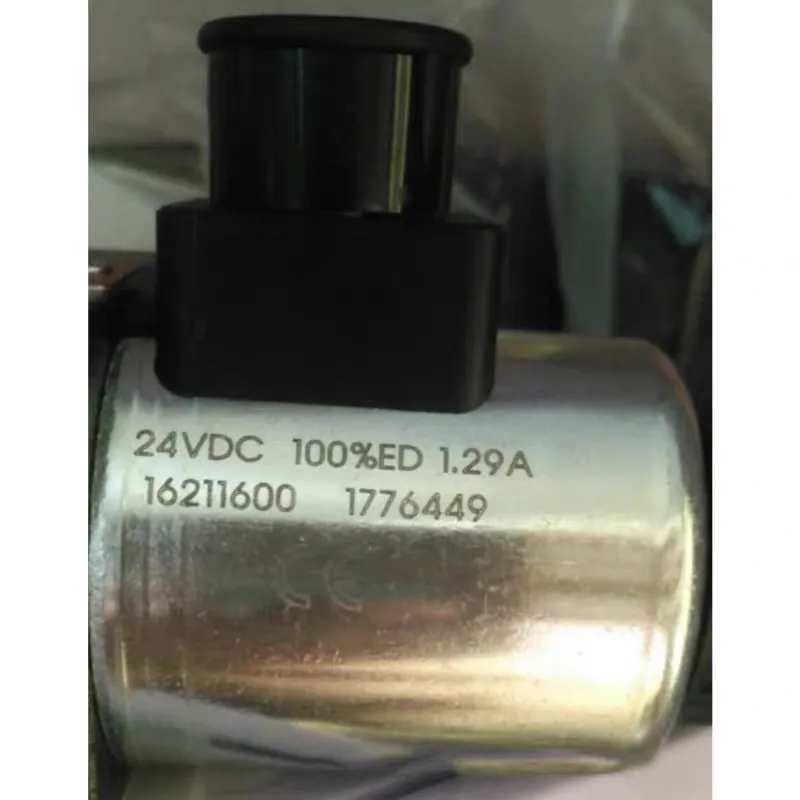 27VDC 12VDC 24VDC Hydraulic Main Pump Winding 16211500 16211600 16211700 16211400 Solenoid Valve Coil for YC85 Excavator
