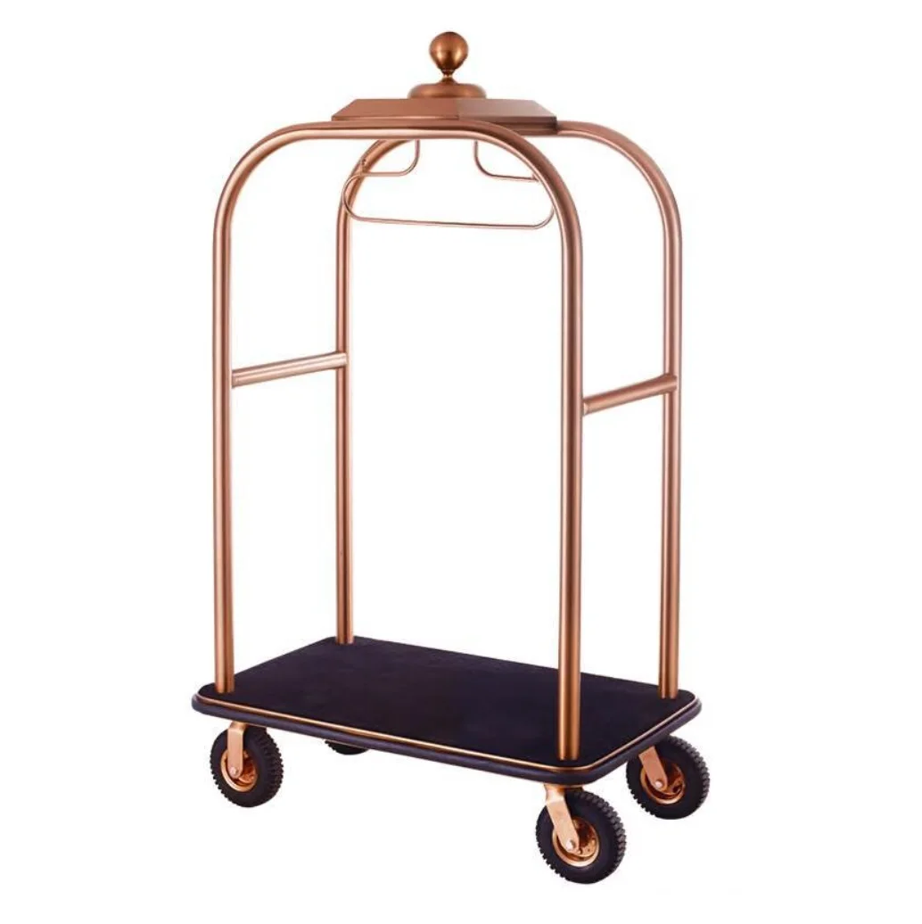 ベルマンカート ステンレス製 中古 グランドホテル ラゲージカート