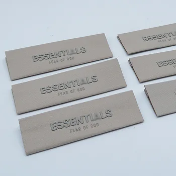 Custom 3D Raised Rubber Patch Clothing Label Embossed Heat Transfer Logo Printing Brand Labels for Garments