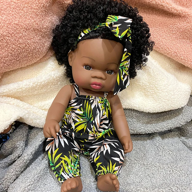 アフリカ人形 Amazon.co.jp: 黒人 赤ちゃん人形 35cm黒人アフリカ系アメリカ人の