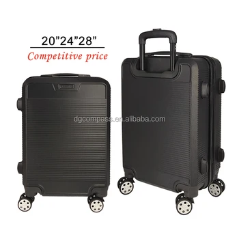 Luggage Manufacturer ABS hard shell lightweight trolley  luggage 20/24/28 inches suitcase Carry-ons Suitcase Luggage For Travel