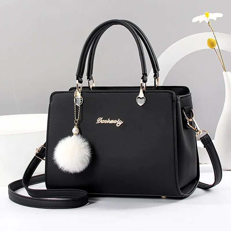 Ladies Fashion PU Leather Shoulder Luxury Bags Women Handbags 2021