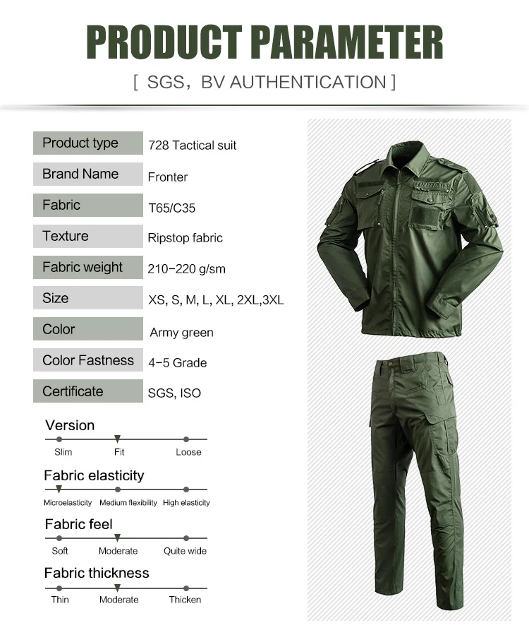 Oem Service Us Standard Green Multi Color Battle Wwii Uniforms - Buy ...