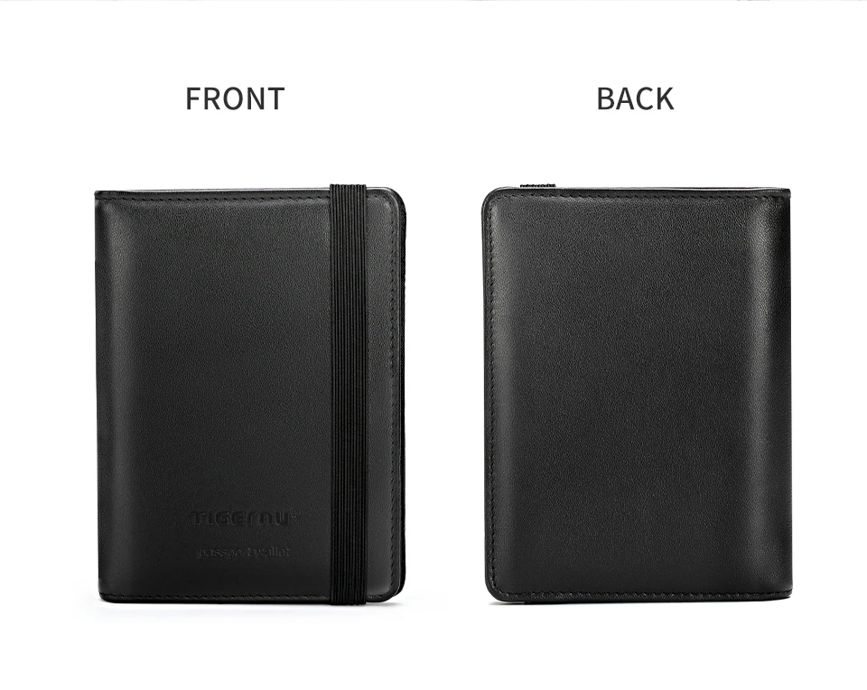 Tigernu Ts8005 Wallet Genuine Leather Passport Holder Men Wallet With