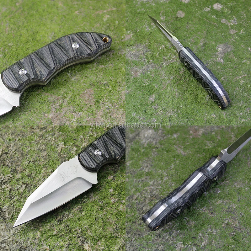 Mini Outdoor Fixed Blade Knives Tactical Camping Pocket Knife With