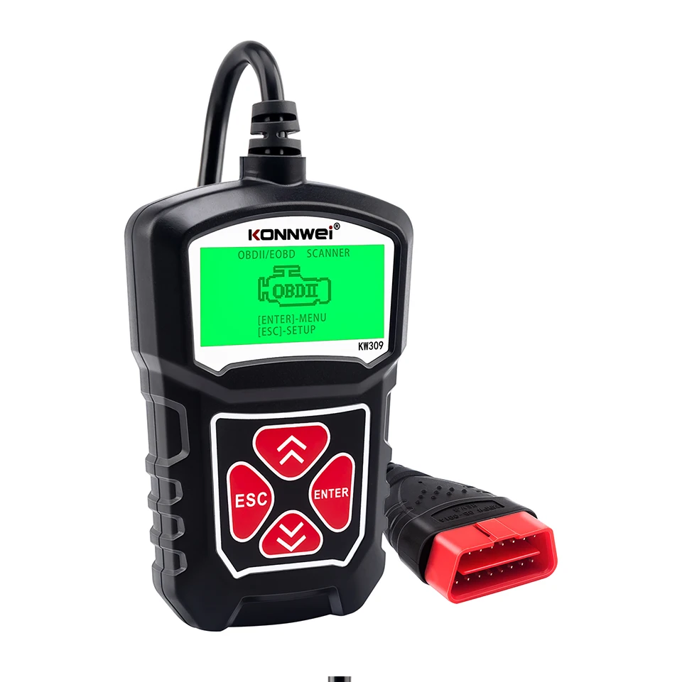 Scanner diagnostique de voiture de Suuonee Noir détection de défaut doutil de diagnostic de scanner de voiture de KONNWEI KW902 OBDII Bluetooth 3.0 pour Android 