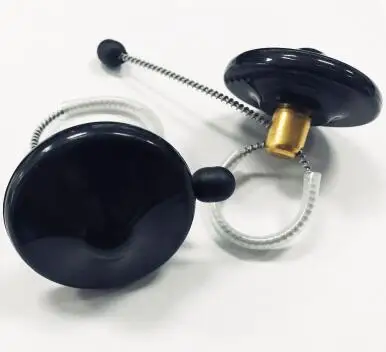 Reusable EAS Wine Alarm Bottle Tag AM RF Round 50mm Anti Theft Tag for Bottled Products