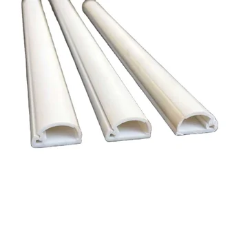 Network Wire Wall Pvc Plastic Raceway Flame-retardant Arc Half-round ...