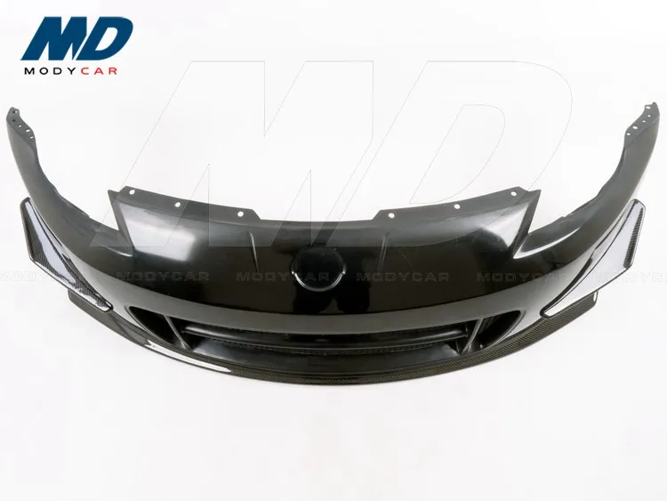 Nismoスタイル ハーフカーボンファイバー製 フロントバンパー 2003