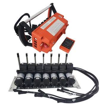 Customize Remote Crane Control with 7 Levers Custom Wireless Controls Kits