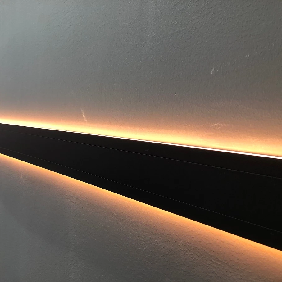 new 2285 slim type led up and down linear wall light double sides led pendant lighting 60w 1800mm slime led linear lamp