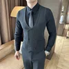 Grigio scuro (gilet + pantaloni osservazioni taglia)