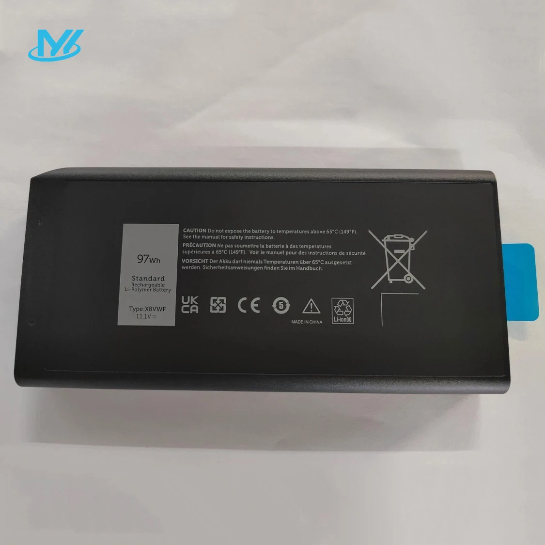 97Wh Laptop Battery For Dell Latitude 14 Rugged 5404 5414 E5404 Extreme 7404 – X8VWF, 11.1V Li-Ion
