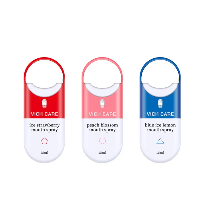 OEM/ODM Dry Mouth Relief Breath Freshening 2ml Natural Breath Herbal Organic Mouth Spray