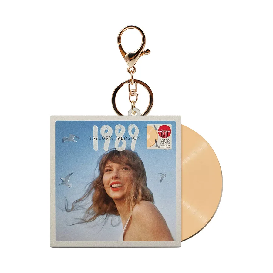 Taylor Swift Album CD Record Keychain - Party High Jewelry