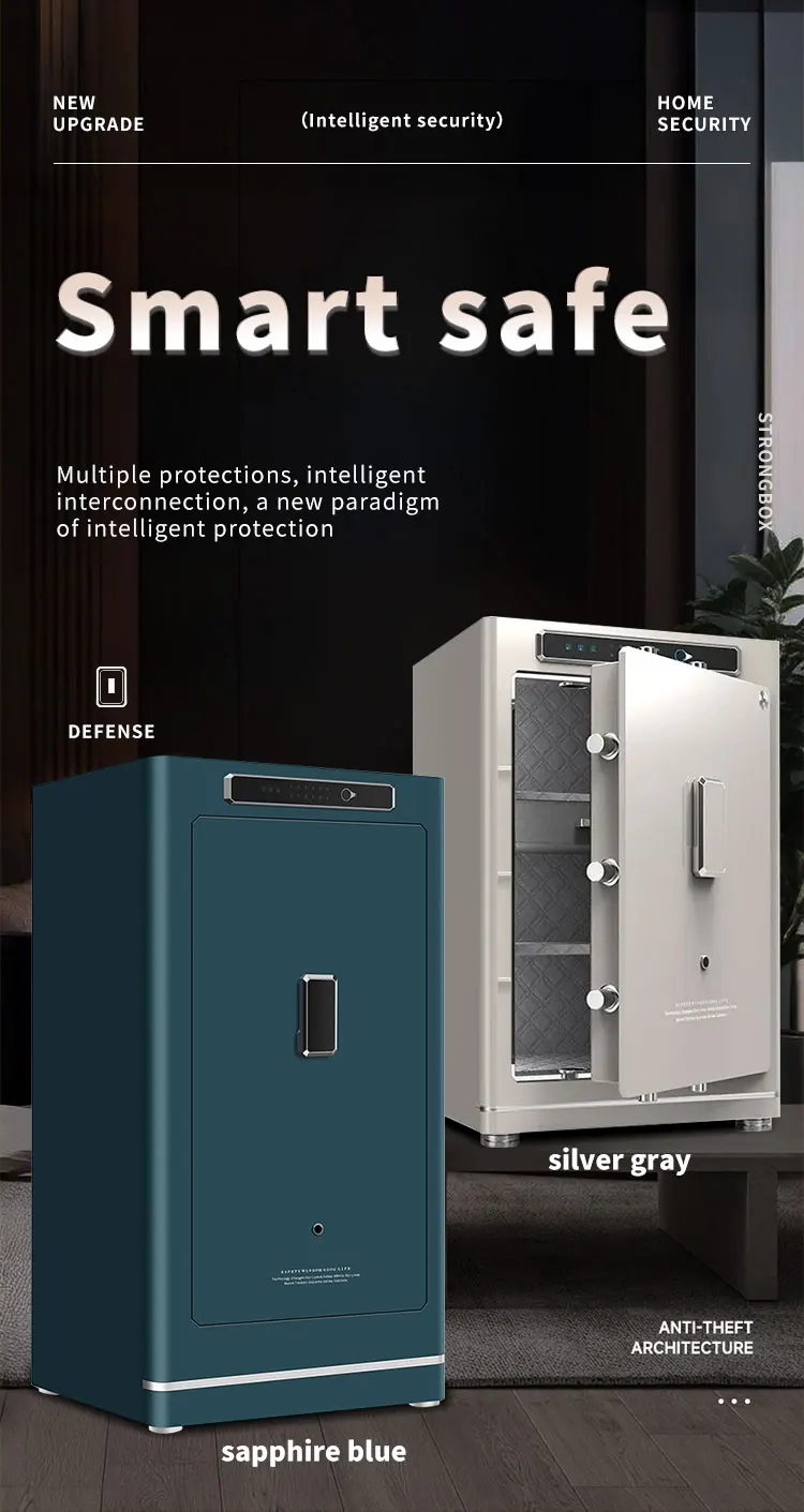 CEQSAFE TUYA APP WIFI  Safe Box for Hotel Factory Direct Sale Double Insurance Anti-theft Safe Box Passoward Fingerprint Safes supplier