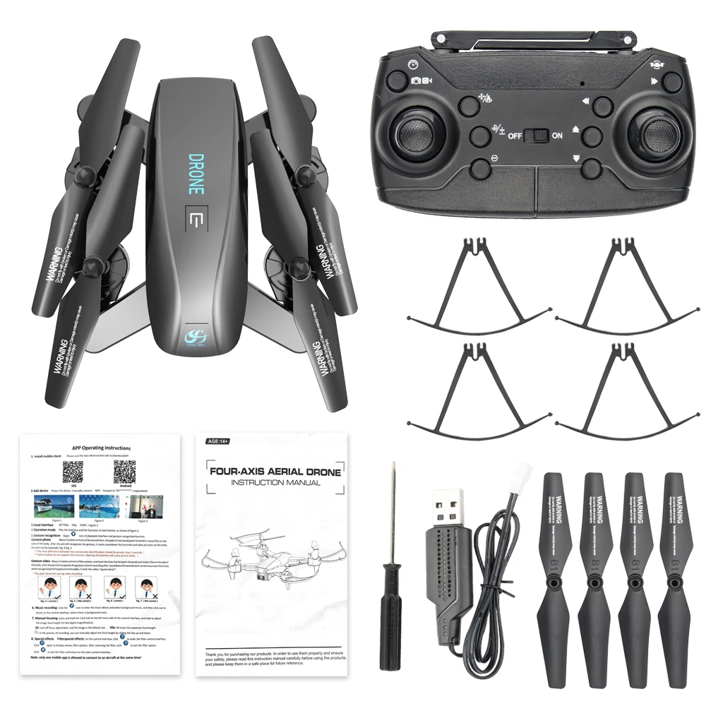 Flyxisnim S173 Drone Custom Design,Cheap RC Foldable Drone With 4K Camera,White Label Amitasha Drone Free Sample
