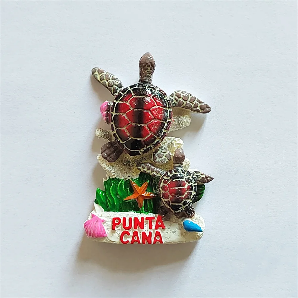Imán Para Nevera Estilo Tortuga Marina Jamaica, Recuerdo De
