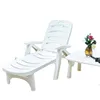 One white, thickened recliner