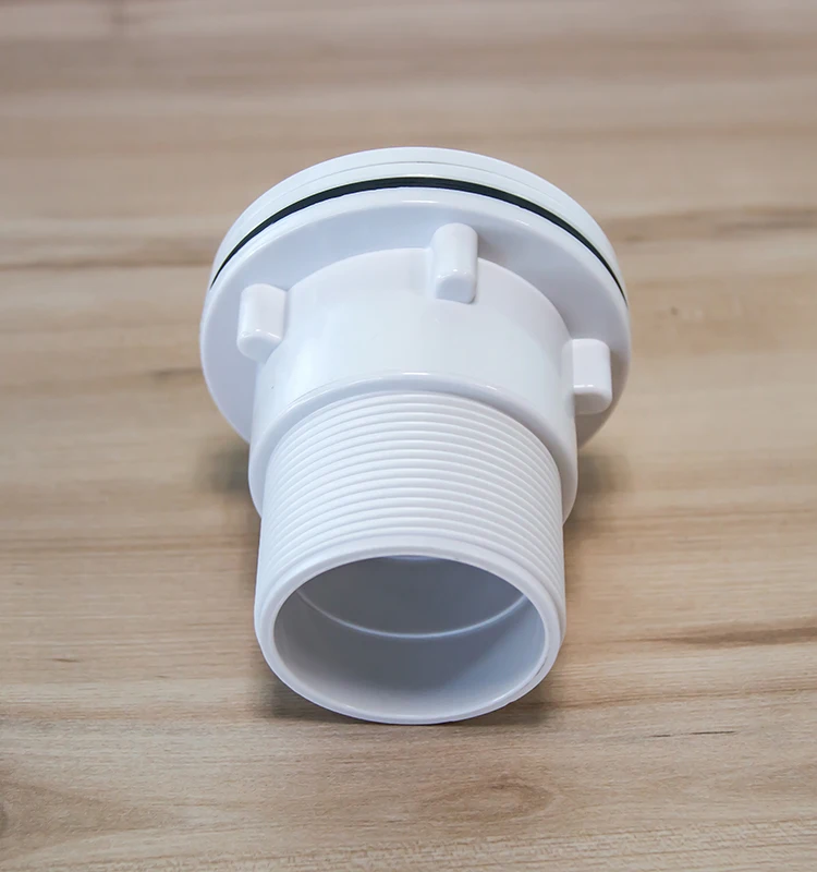White Color Abs Material Swimming Pool Pipe Fitting With 1.5" 2" Pipe