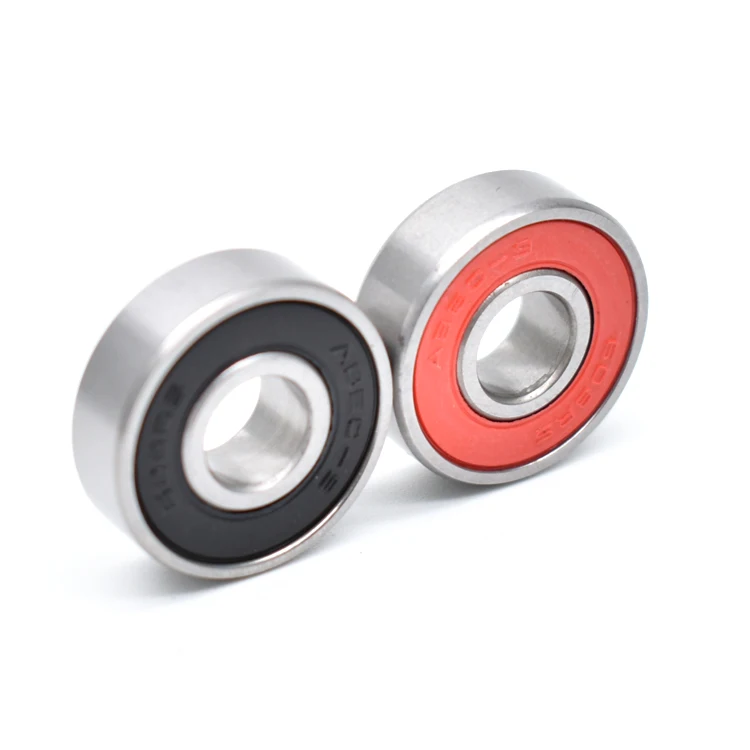 10pcs 608RS ABEC-11 Skateboard Bearings - Double Sealed Chrome Steel For Roller Skates & Scooters