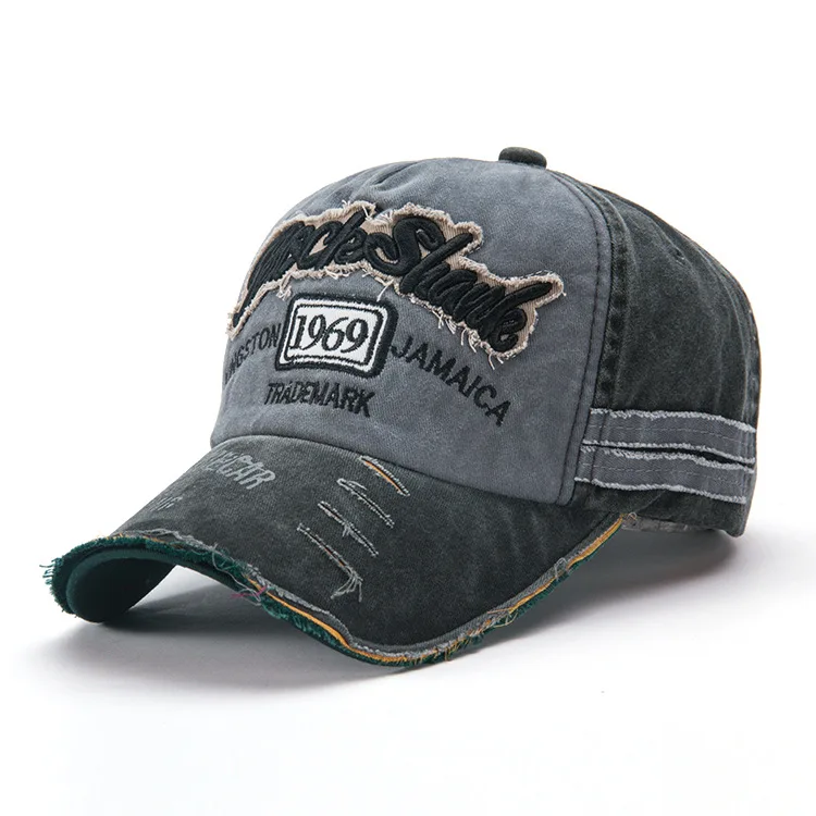 Custom Vintage Distressed Baseball Cap Dad Hat