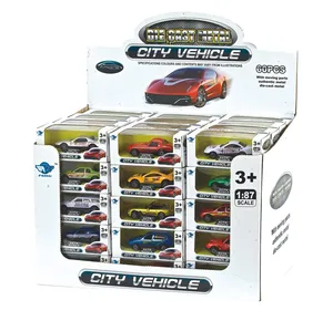 EPT Wholesale Cheapest 1:87 Modle Toy Cars Metal Kids Mini Small Diecast Model Car