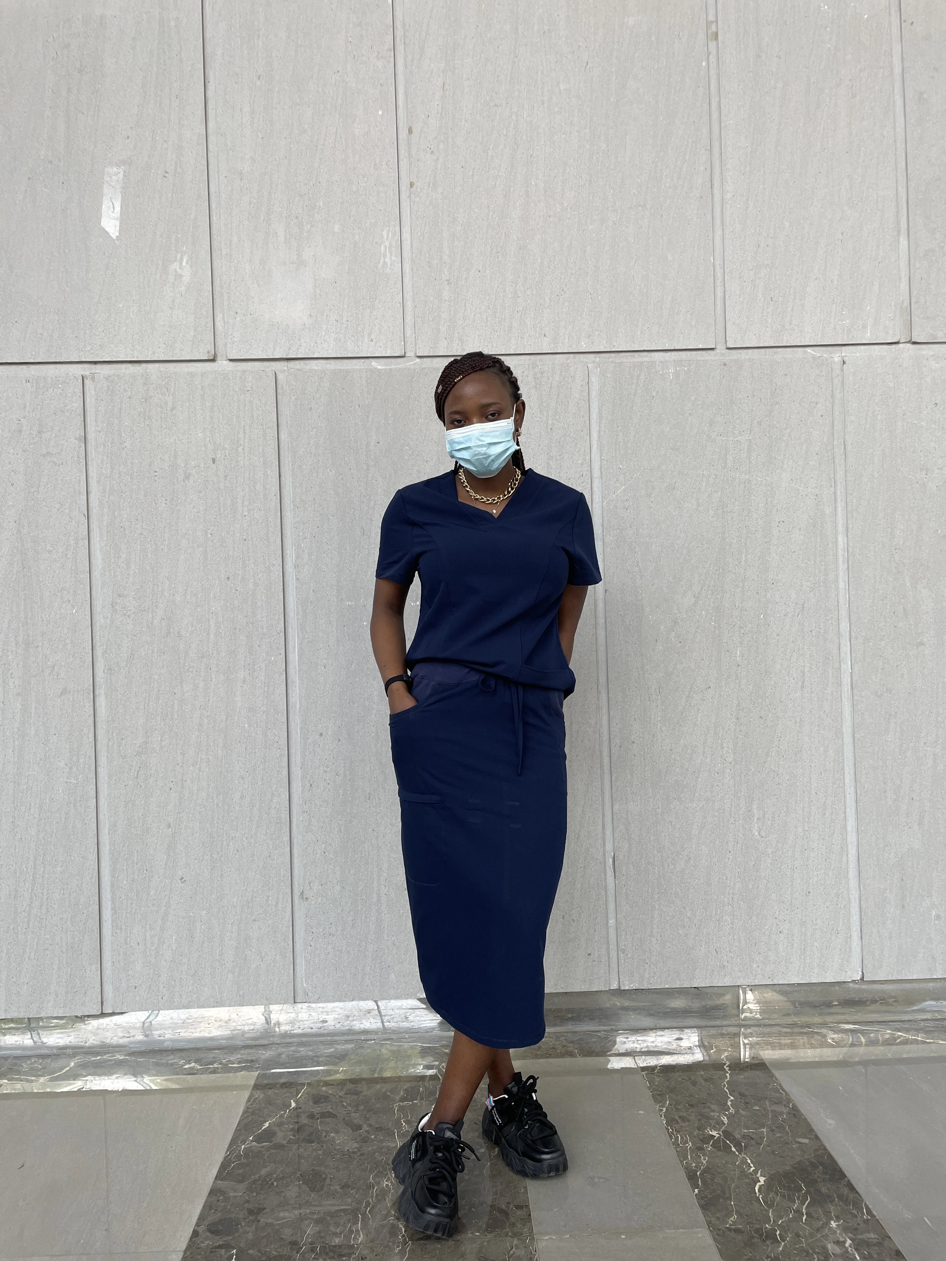 Uniforme de enfermeira, design de grupo fuyi, hospital, trabalho