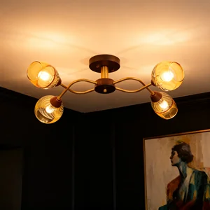 JACKSUN Nordic Modern Hanging Lamps Sizes Middle Pendant Lamp for Bedroom Living Room Dining Study Room Pendant Lighting