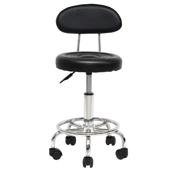 Modern Comfortable Ergonomic Executive Circular Adjustable Height Swivel Backrest Pu Leather Office Chairs