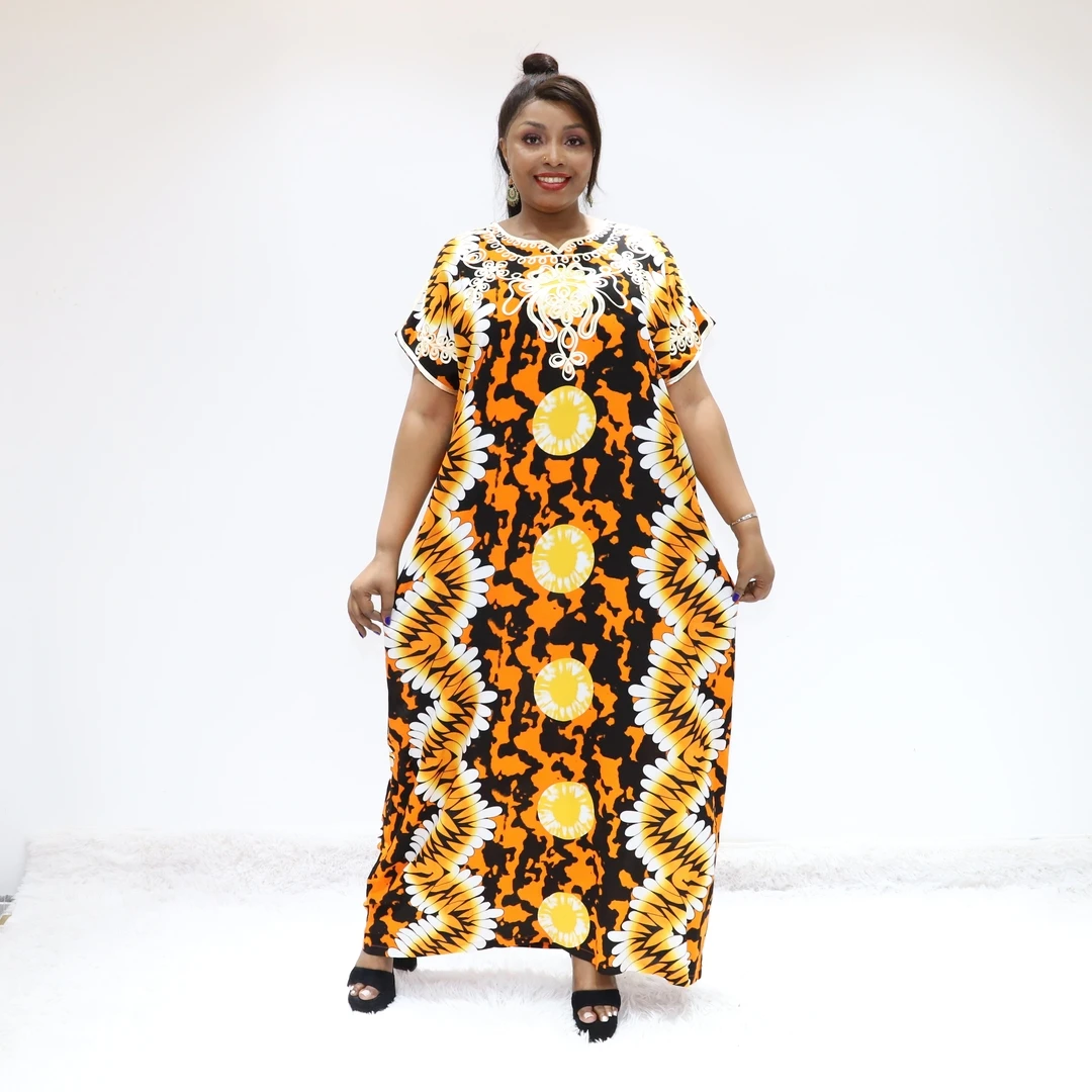 Ethnic Clothing African Ankara Kitenge Dresses Ay Fashion Ac8370-a22fy Ghana Fashion Kaftan