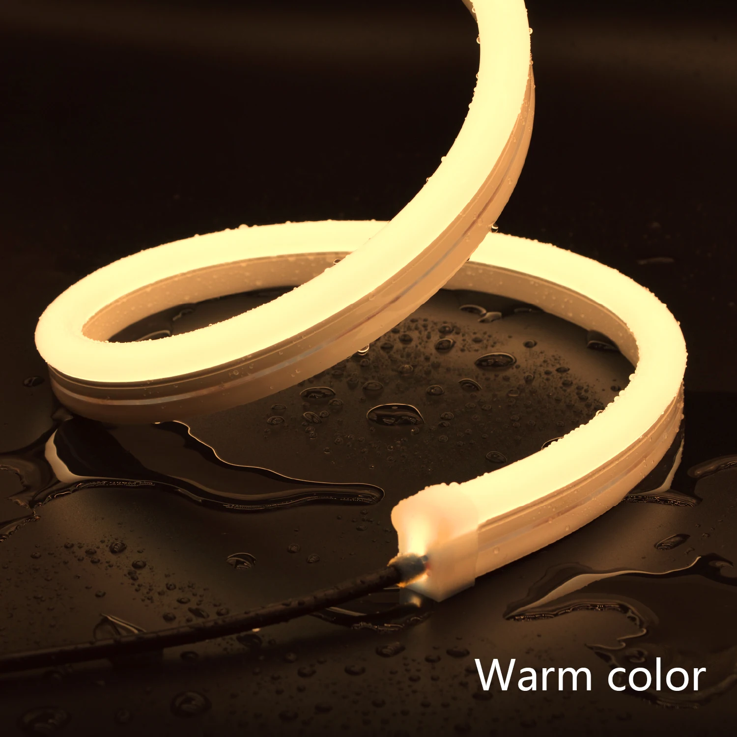 High Brightness IP67 Easy Connection Silicone Integrated Extrusion Flexible Led Rope Light