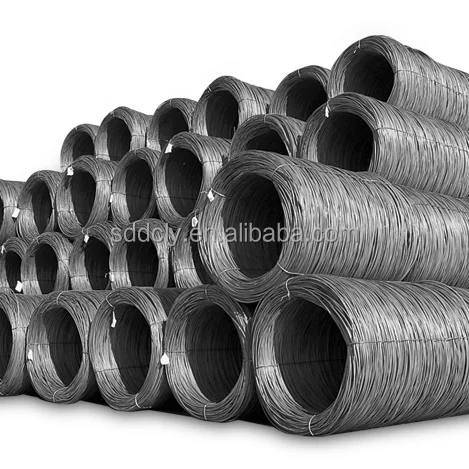 Высокоуглеродистая стальная проволока горячекатаная легированная Sae1006 1008 холоднотянутая