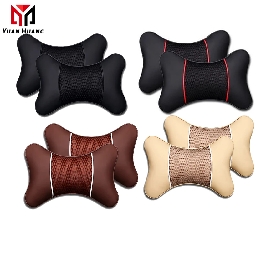 Подголовник автомобиля из искусственной кожи