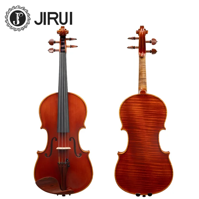 Top sale High quality Violin Hand made  Professional Violin Nice flamed maple Advanced Violin 4/4 grade B+ Standard Dark Red