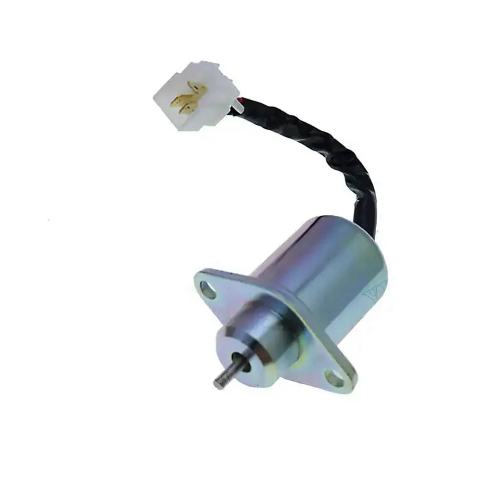 12V Shutdown Solenoid 6684035 6680532 6962165 for Kubota Engine D1105T Bobcat Backhoe Loader BL275 B100 B200 B250