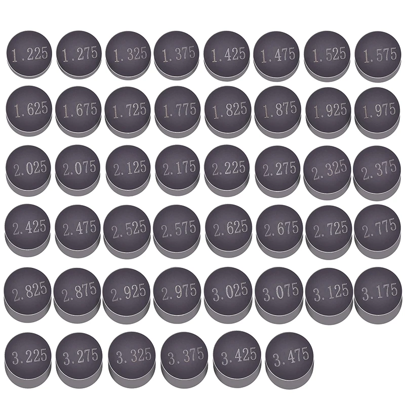 47PCS Motor Adjustable Valve Shim Kit for Kawasaki KX250F, KLX250R