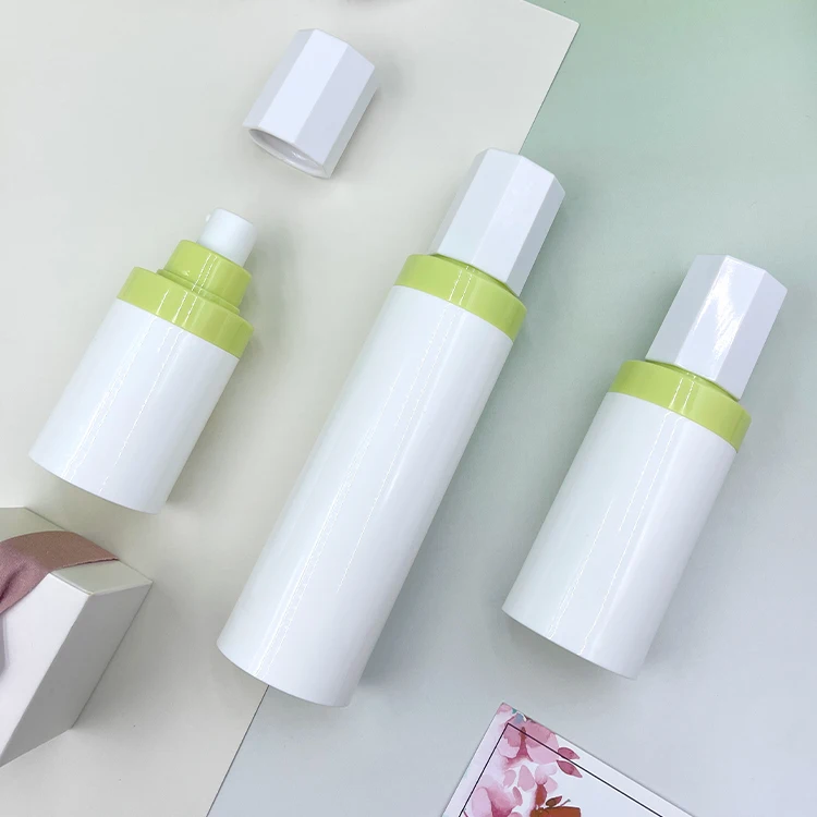 30 ml 50 ml 100 ml plastic cosmetic packaging moisturizing skin lotion pump airleess bottle