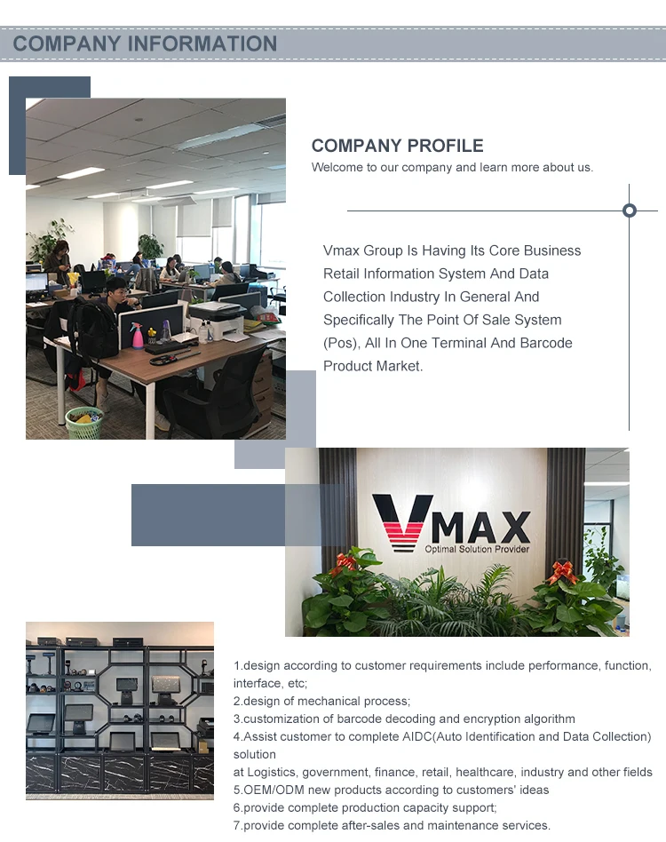 48 Keys Electronic Cash Register For Shop Cash Register Counter Cashier