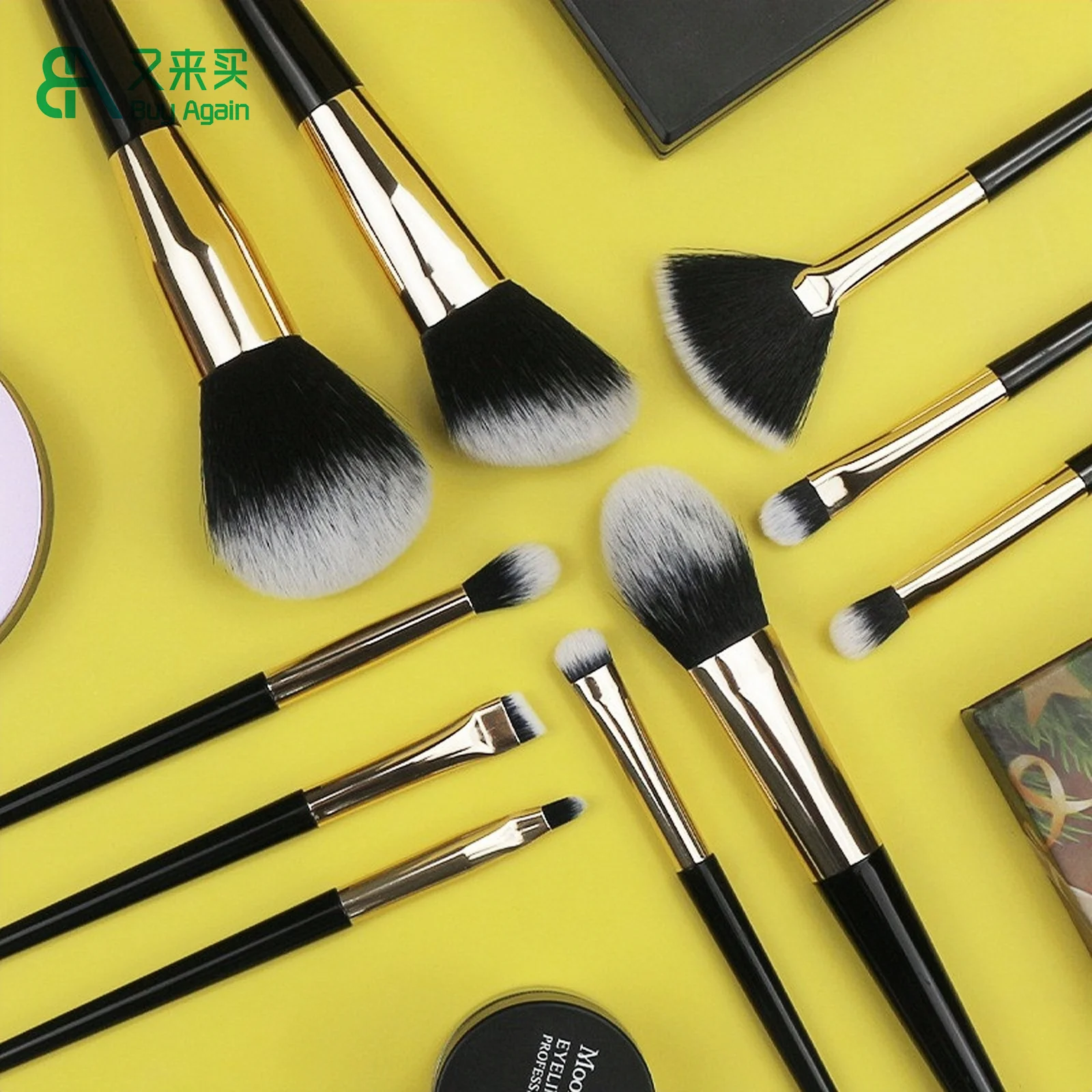 Wholesale Custom Logo High Quality 10 Piece 10pcs Makeup Gift Sets Soft