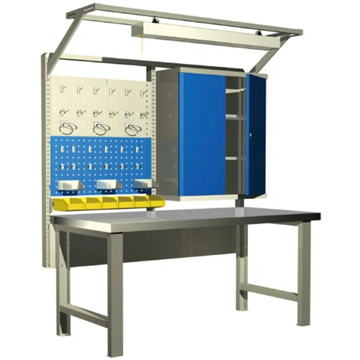 Assembly Production Line Use Industrial Lab Workbench Woodworking Benches