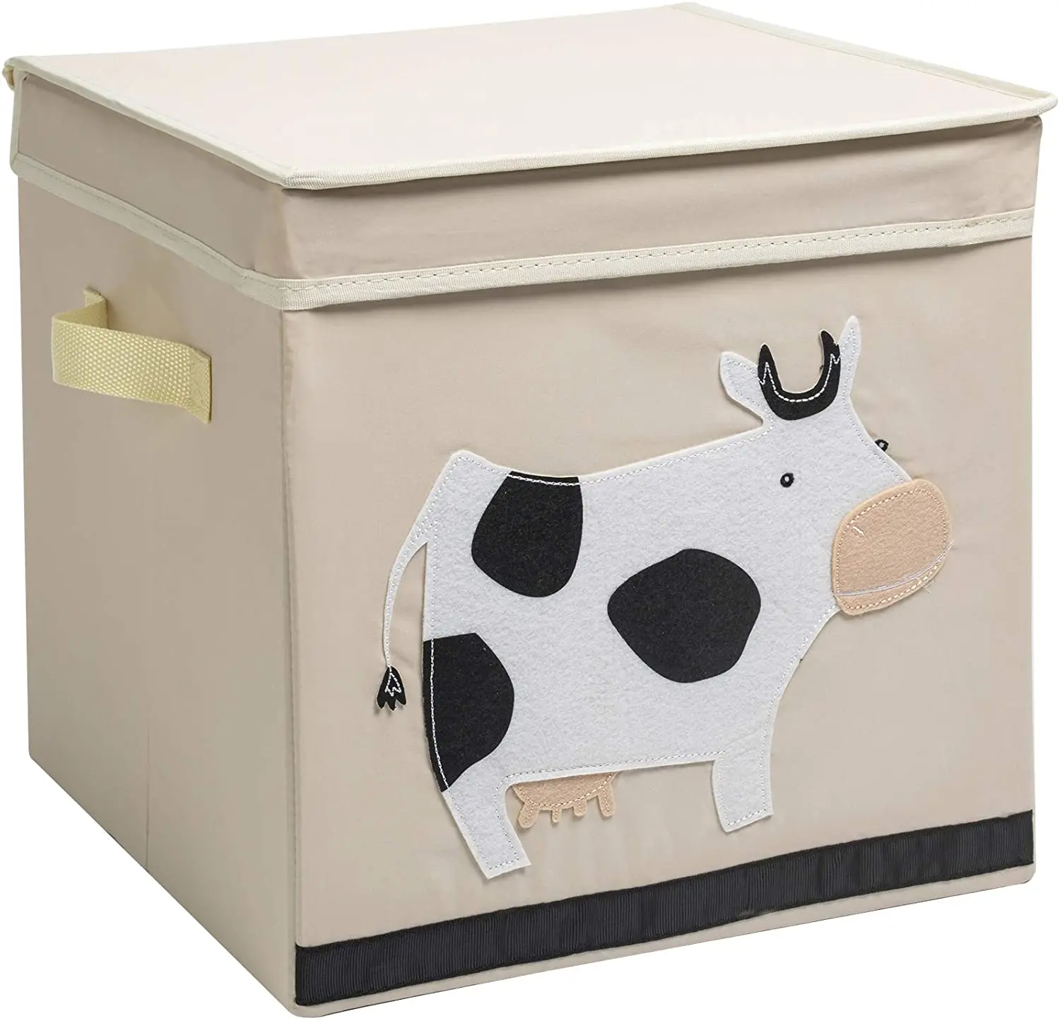 Cute Children Baby Foldable Cloth Storage Cube Chest Cube Storage Box Large Decorative Storage Bin With Lid For Boys Girls Room Buy Wholesale Cute Children Baby Foldable Cloth Storage Cube Basket