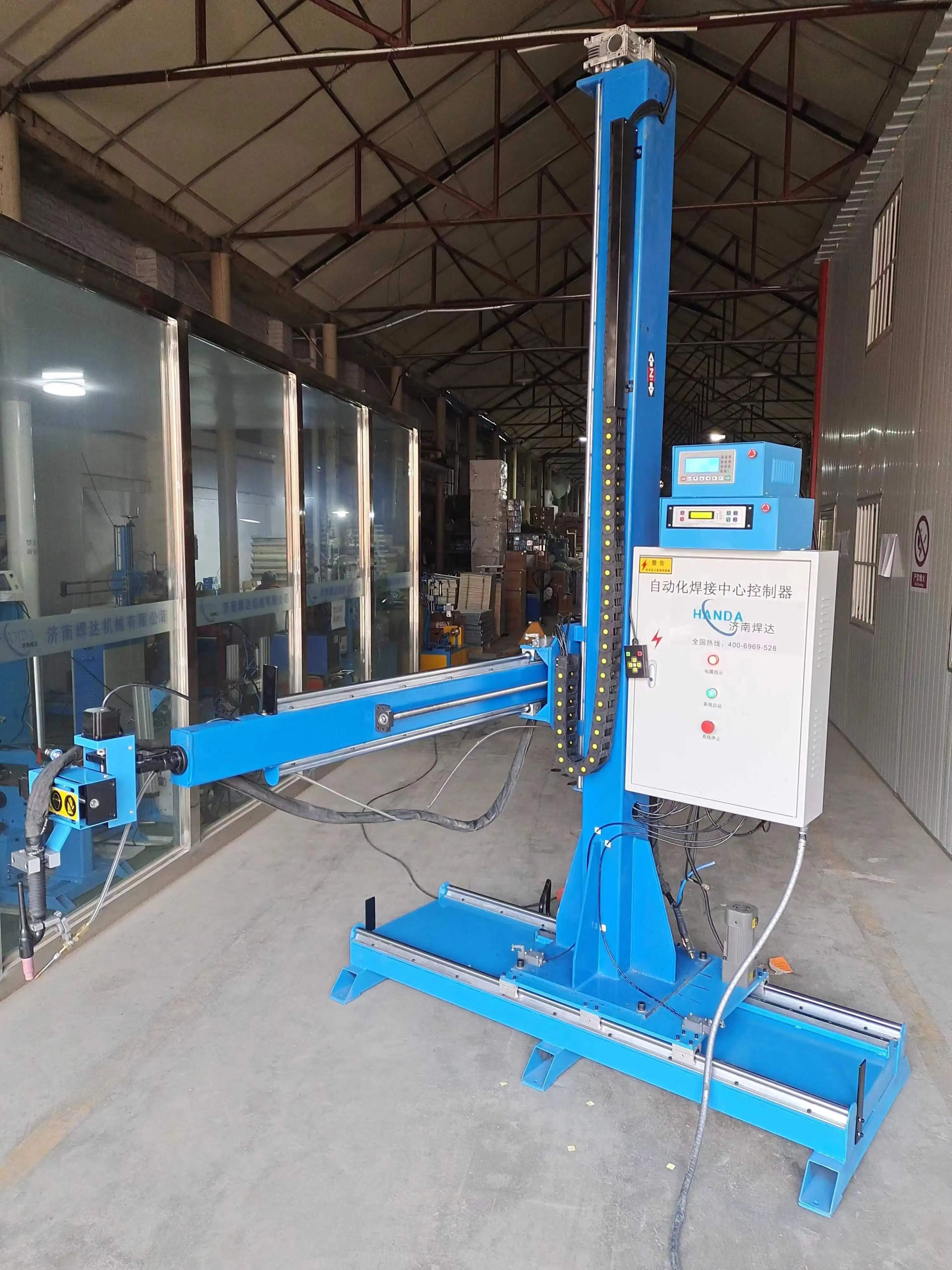 Hand-Held 2m*2m Cross Mig Tig Saw Welding Machine Manipulator Made by China'S High Quality Manufacturing Welder Brand