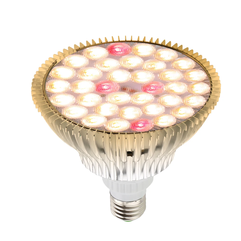 Sinjia 100w E27 36pcs Smd3030 Warm White Led Grow Light For Indoor