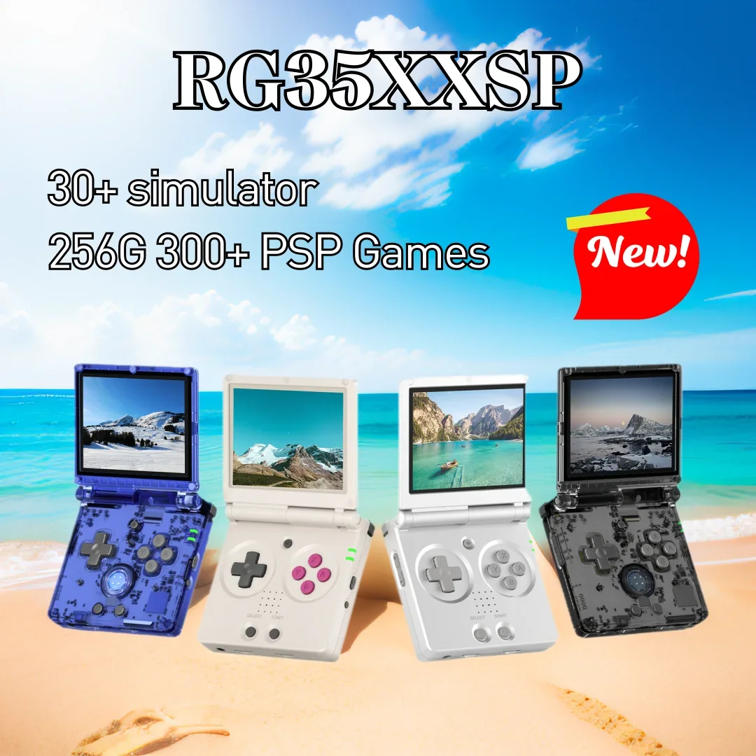 Anbernic RG35XXSP - Portable PSP Emulator with 3.5-Inch Screen